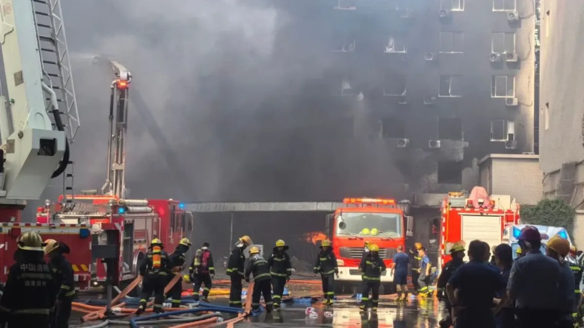Çin'de fabrikada yangın: 28 kişi hayatını kaybetti