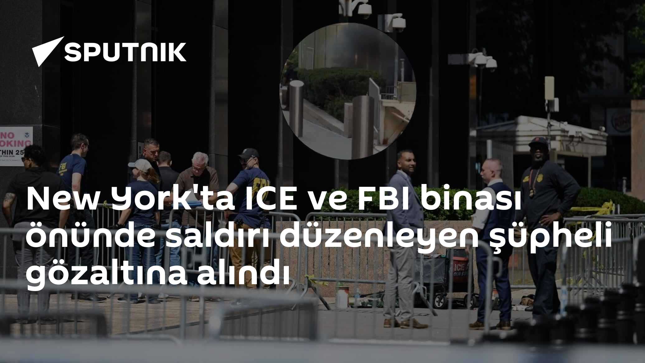New York'ta ICE ve FBI binası önünde saldırı düzenleyen şüpheli gözaltına alındı