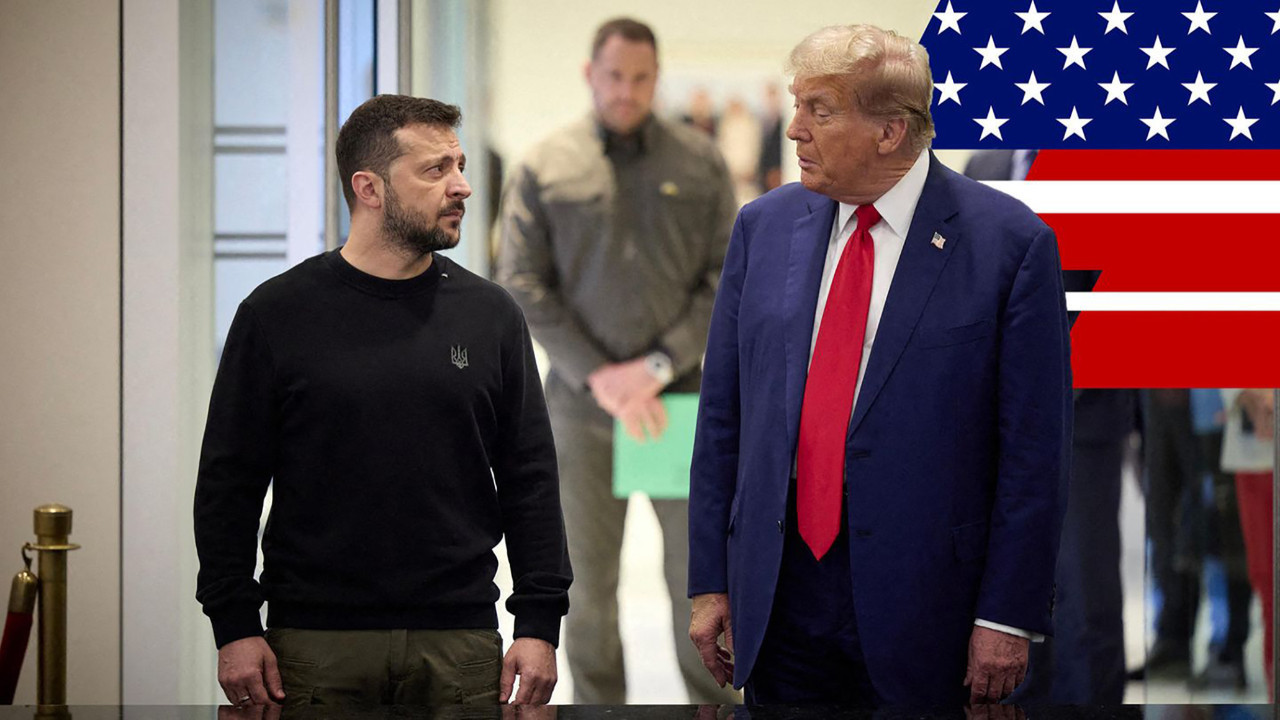 Trump ve Zelenskiy Beyaz Saray'da basına kapalı görüştü!