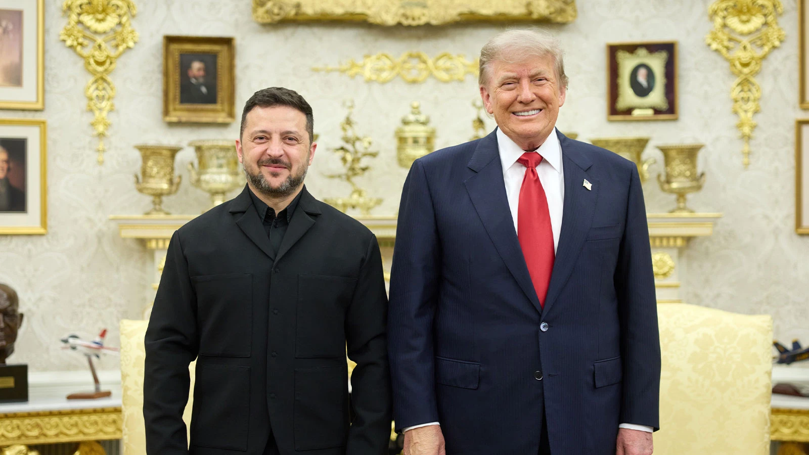 Trump, Ukrayna Devlet Başkanı Zelenski ile Beyaz Saray'da görüştü
