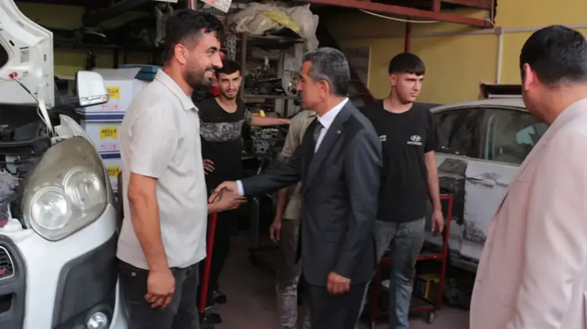 Cizre'de üretime ek güç! Yeni iş yerleri törenle esnafın hizmetine sunuldu