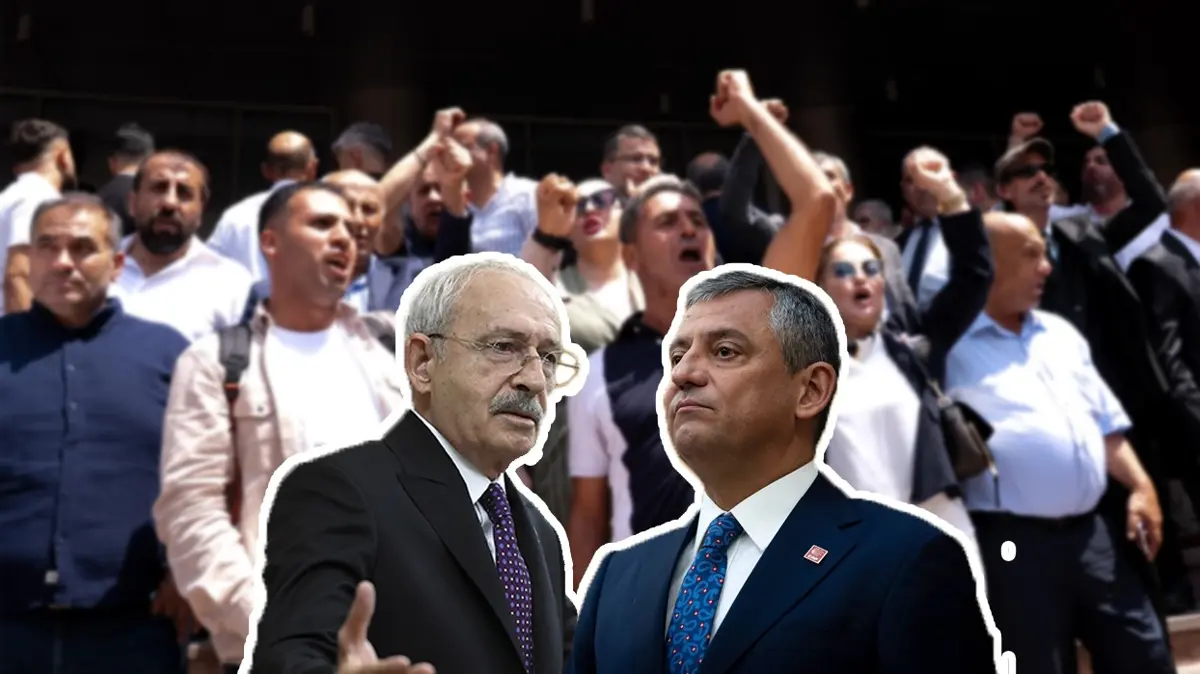 CHP Genel Merkezi'nde Özel'e tepki: Hırsız, rüşvetçi Özgür