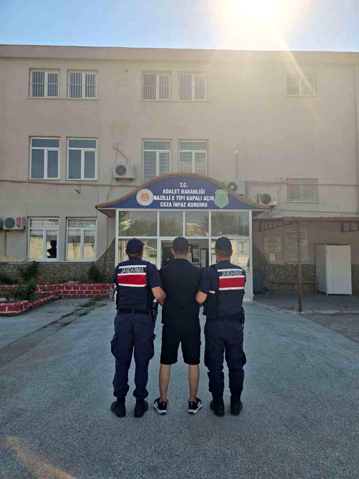 Nazilli'de uyuşturucu suçundan aranan hükümlü yakalandı