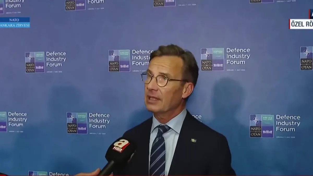 İsveç Başbakanı A Haber'e konuştu: 'Türkiye NATO'nun en güçlü üyelerinden biri'