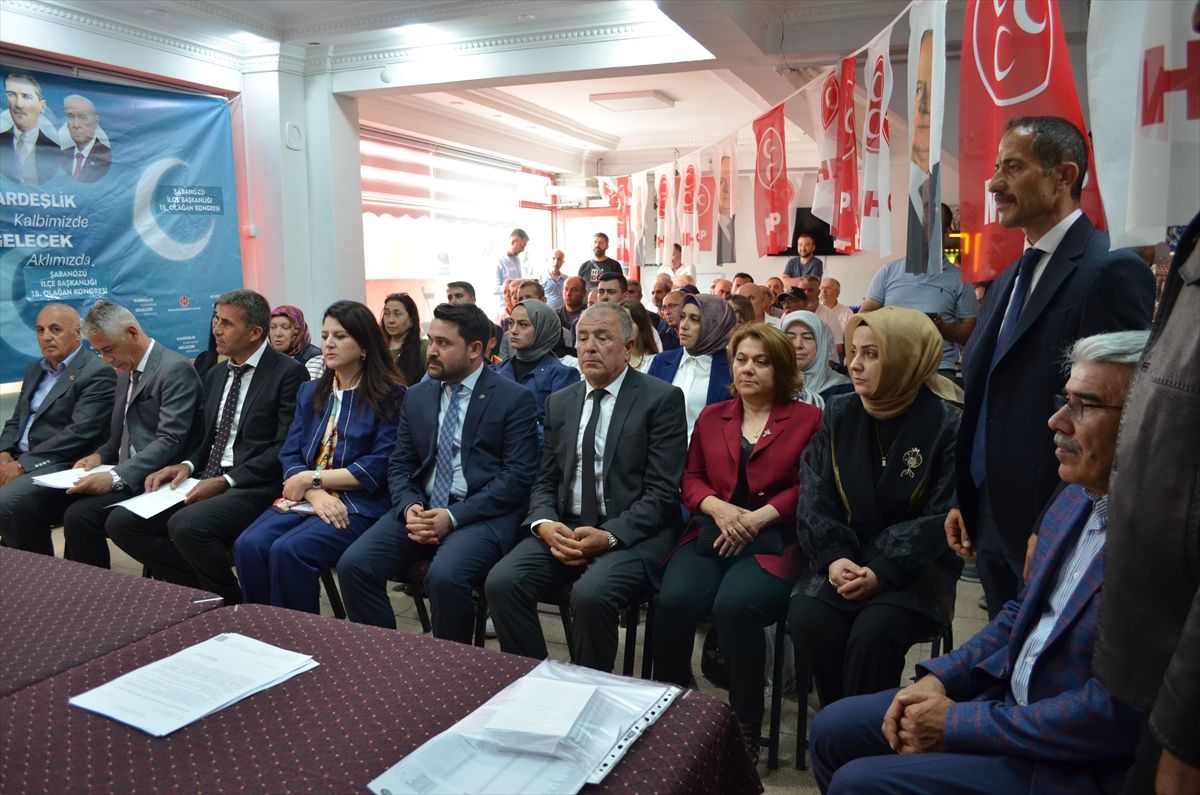 MHP Şabanözü İlçe Başkanı Ömer Dalyan güven tazeledi