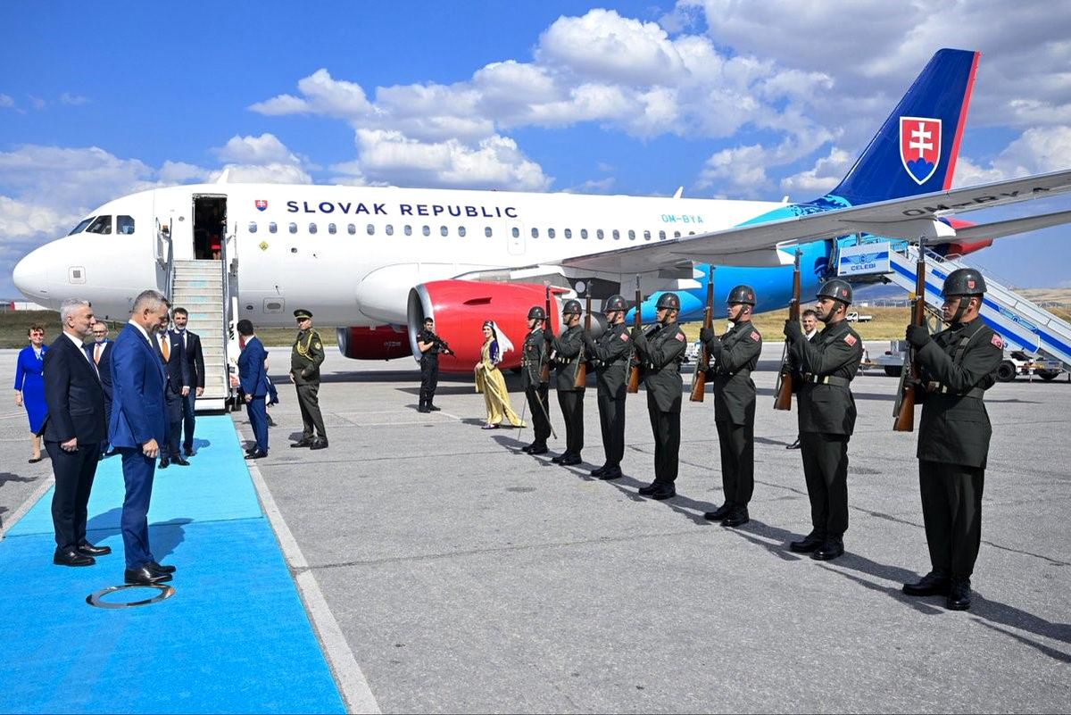 Slovakya Cumhurbaşkanı Pellegrini ve Slovenya Başbakanı Jansa Ankara'da