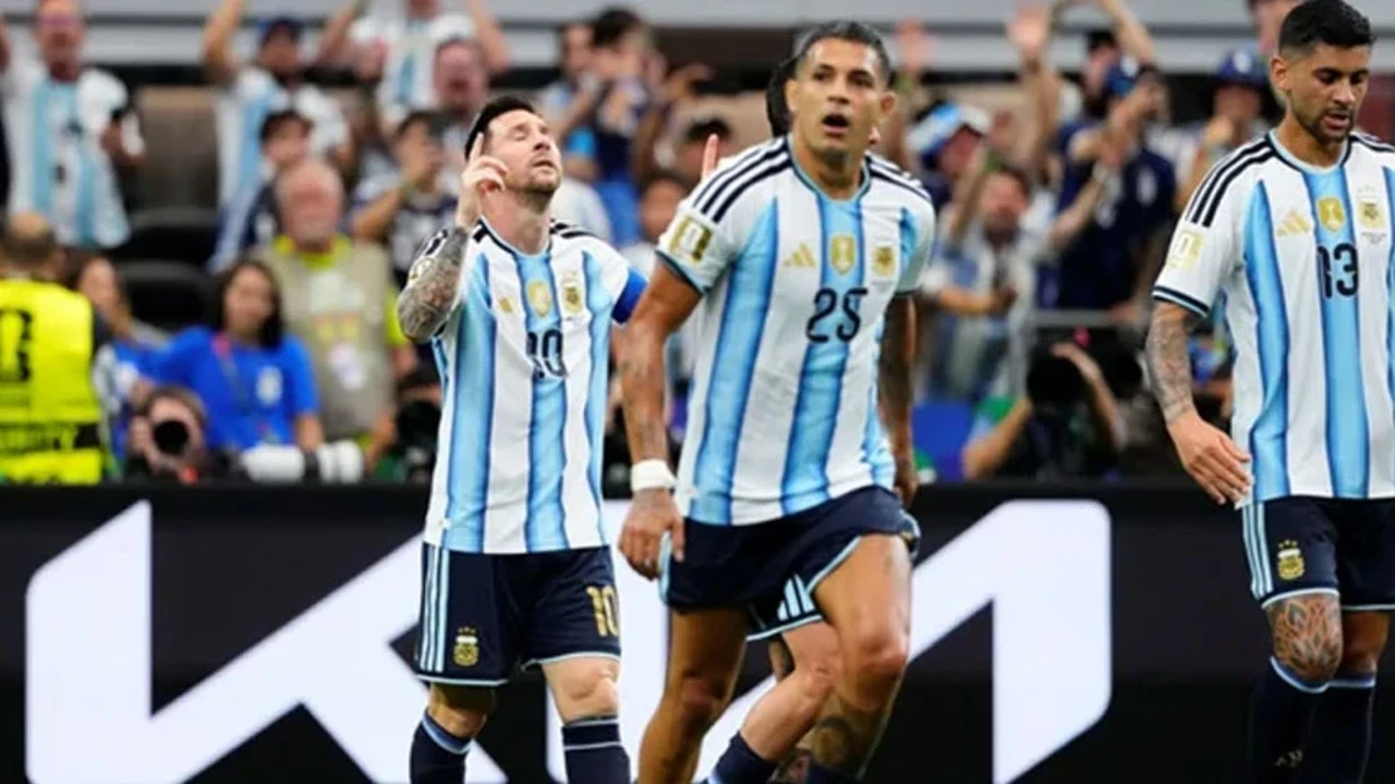 Arjantin, Avusturya'yı rahat geçti! Messi rekor kırdı