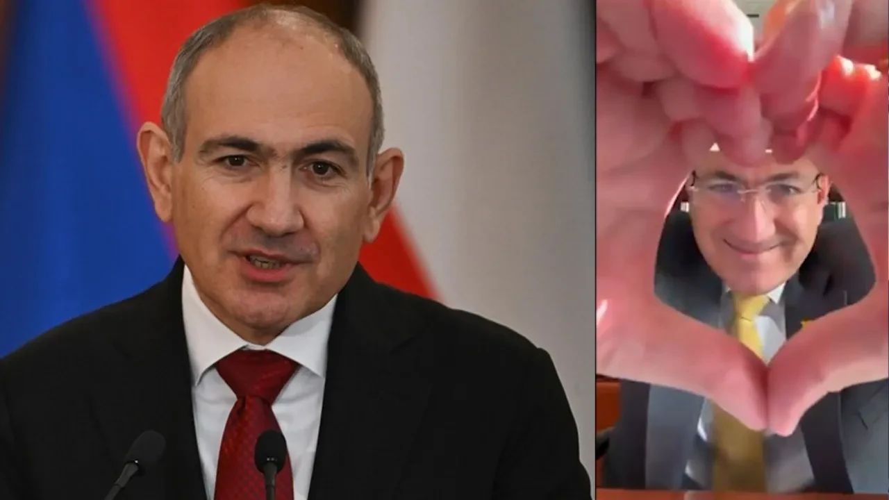 Ermenistan'da seçimi kazanan Paşinyan'dan zafer videosu