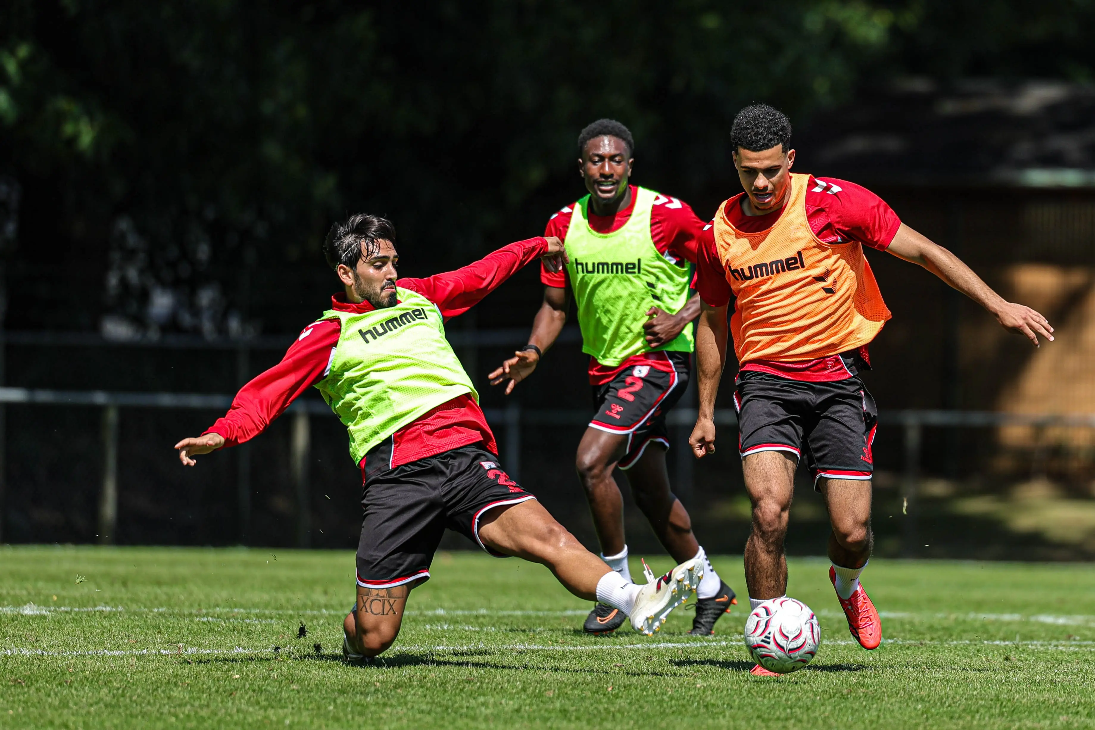 Samsunspor taktik çalıştı