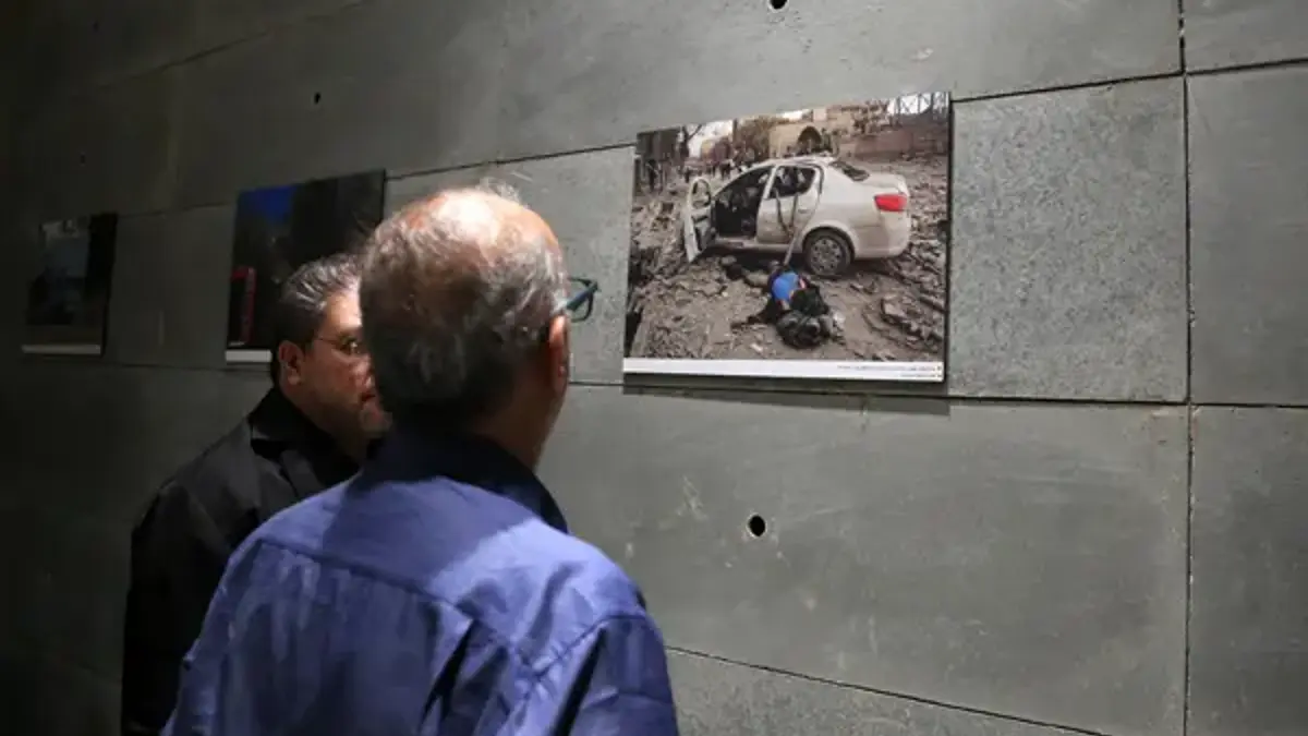 Tahran’da, ABD-İsrail saldırılarına ilişkin fotoğraf sergisi açıldı
