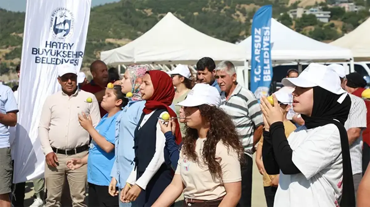 Hatay'da festival coşkusu! Vatandaşlar akın etti, renkli görüntüler dikkat çekti