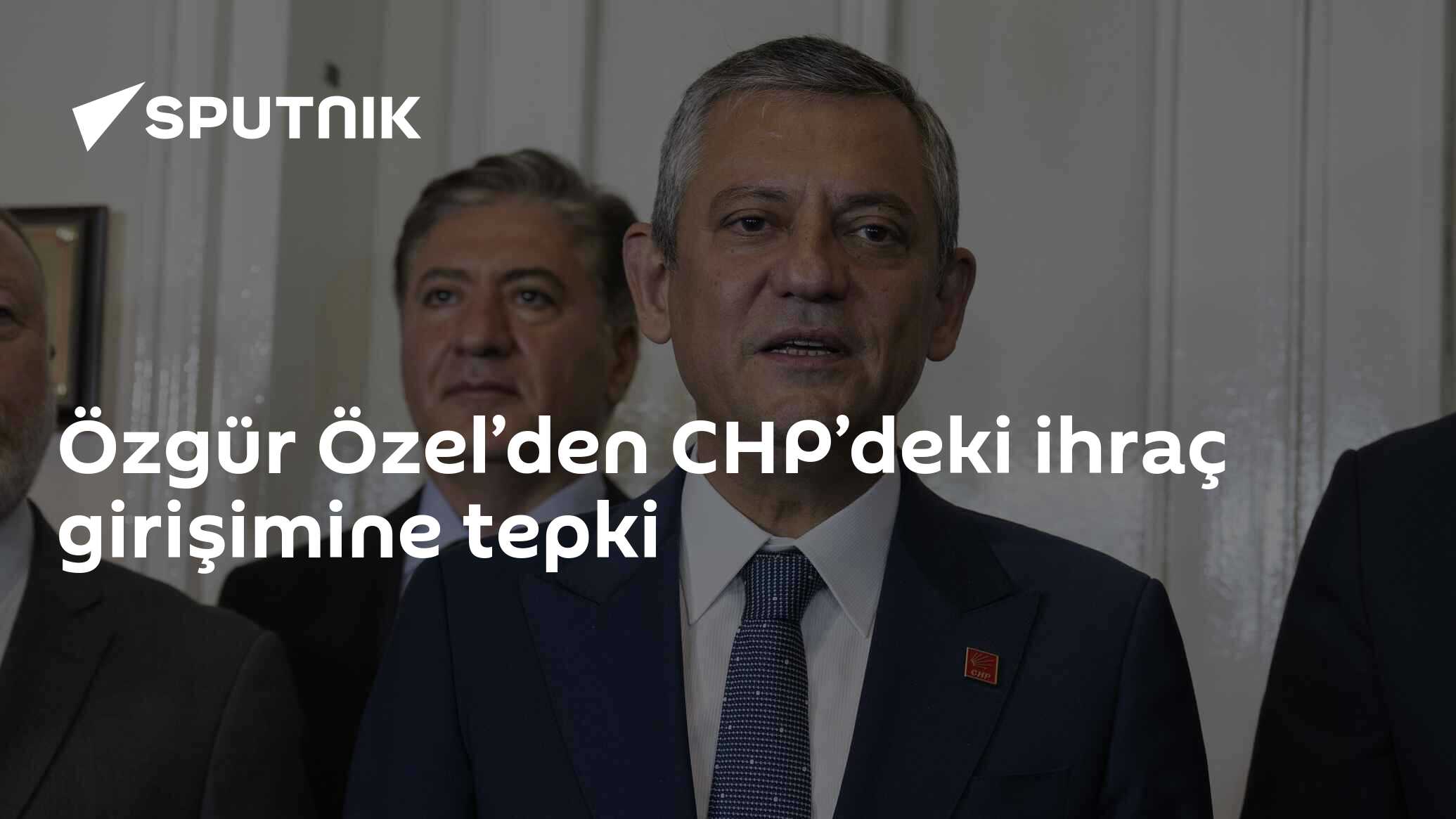 Özgür Özel’den CHP’deki ihraç girişimine tepki