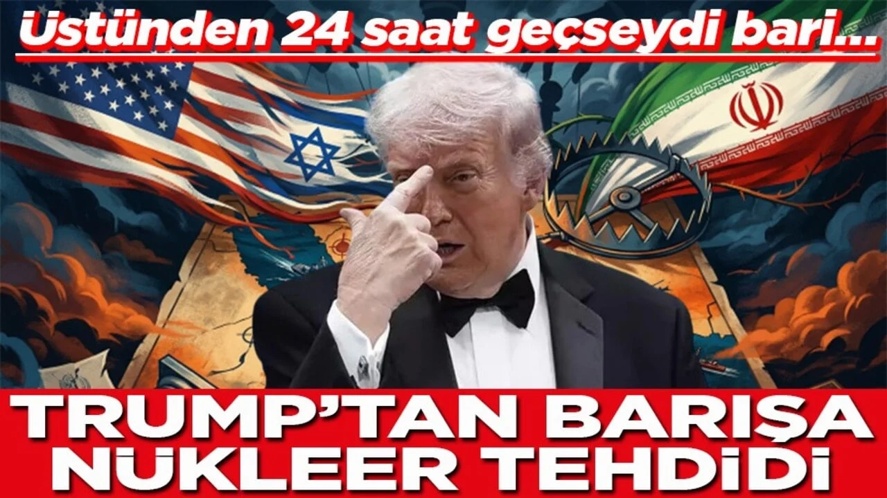 Üstünden 24 saat geçseydi bari… Trump’tan barışa nükleer tehdidi