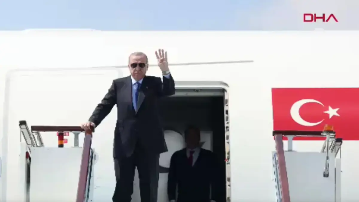 Cumhurbaşkanı Erdoğan Katar'a gitti