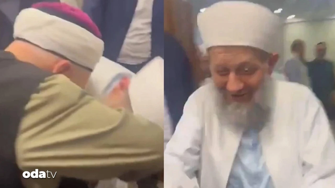 Çocuk istismarı hükümlüsü Yusuf Ziya Gümüşel tahliye sonrası Cübbeli Ahmet’in elini öptü