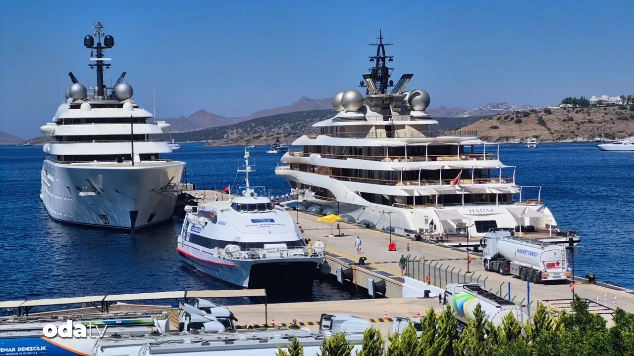 Bodrum'da iki dev yat için yakıt seferberliği