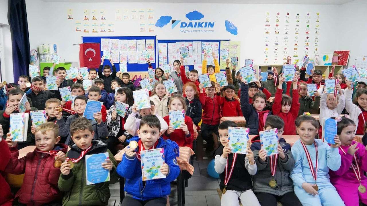 Daikin’le çocuklar yaz tatilinde hem doğayı koruyor hem ödülleri topluyor
