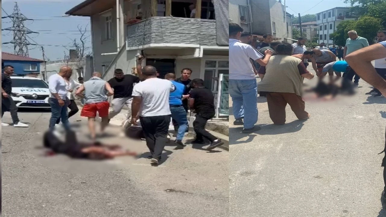 Kocaeli'de aldatma iddiası ortalığı karıştırdı! Sokak ortasında bıçakla karısını katletti