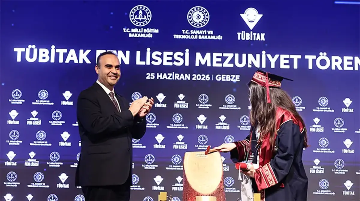 TÜBİTAK Fen Lisesi “ilk mezunlarını” verdi! Bakan Kacır: Teknolojide paradigma değişimlerine odaklandık
