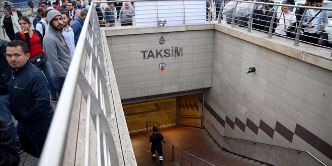 Taksim Metro İstasyonu kullanıma kapatılacak