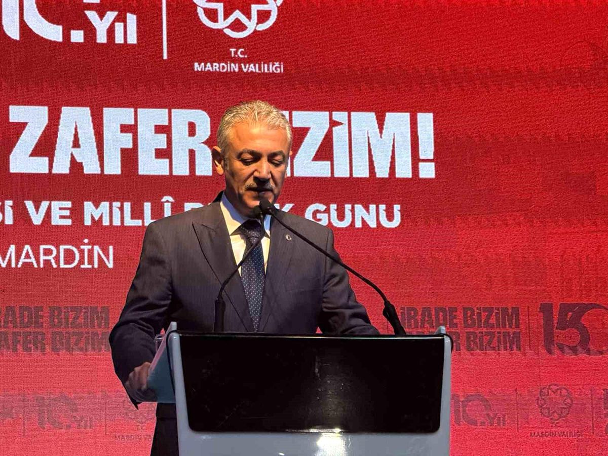 Mardin'de 15 Temmuz Demokrasi ve Milli Birlik Günü anma programı düzenlendi