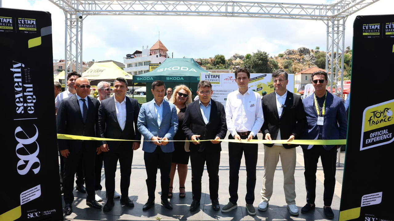 Marmaris'te Tour de France heyecanı başladı