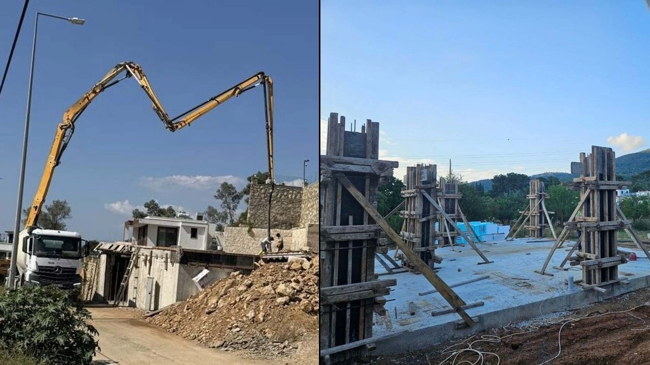 Bodrum’da inşaat yasağını delenlere peş peşe ceza yağdı: Toplam 2.4 milyon lira kesildi!