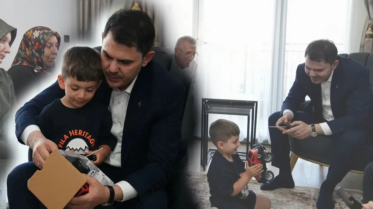 Acının ortasında umut ziyareti! Bakan Kurum’dan Yusuf ve dedesiyle duygulandıran buluşma