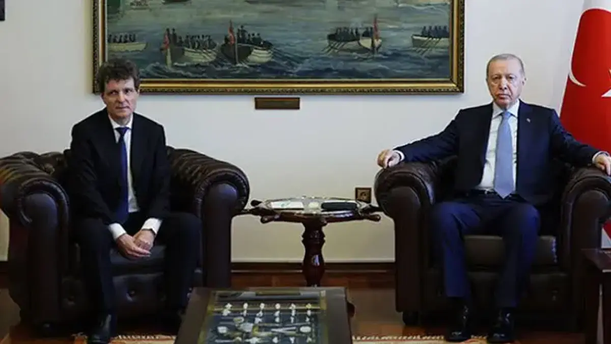 Cumhurbaşkanı Erdoğan, Romanya Cumhurbaşkanı Nicuşor Daniel Dan ile görüştü