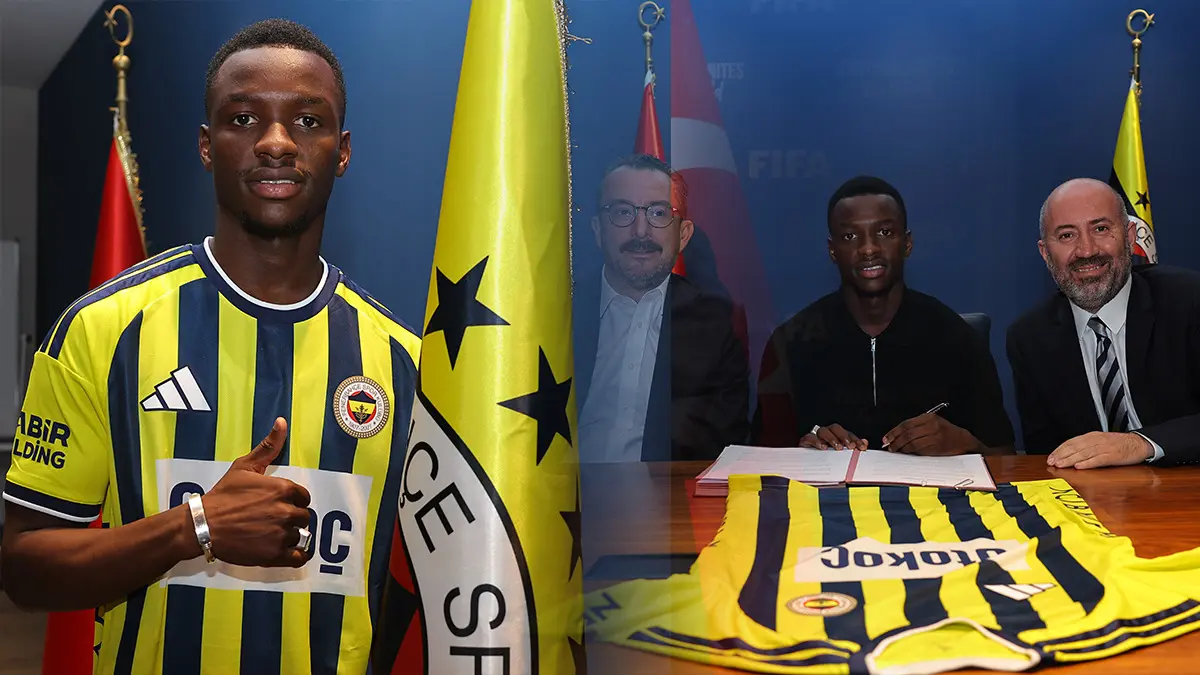 Fenerbahçe'den 5 yıllık imza! Vedat Muriqi'nin ardından bir transfer daha: Amara Diouf resmen açıklandı