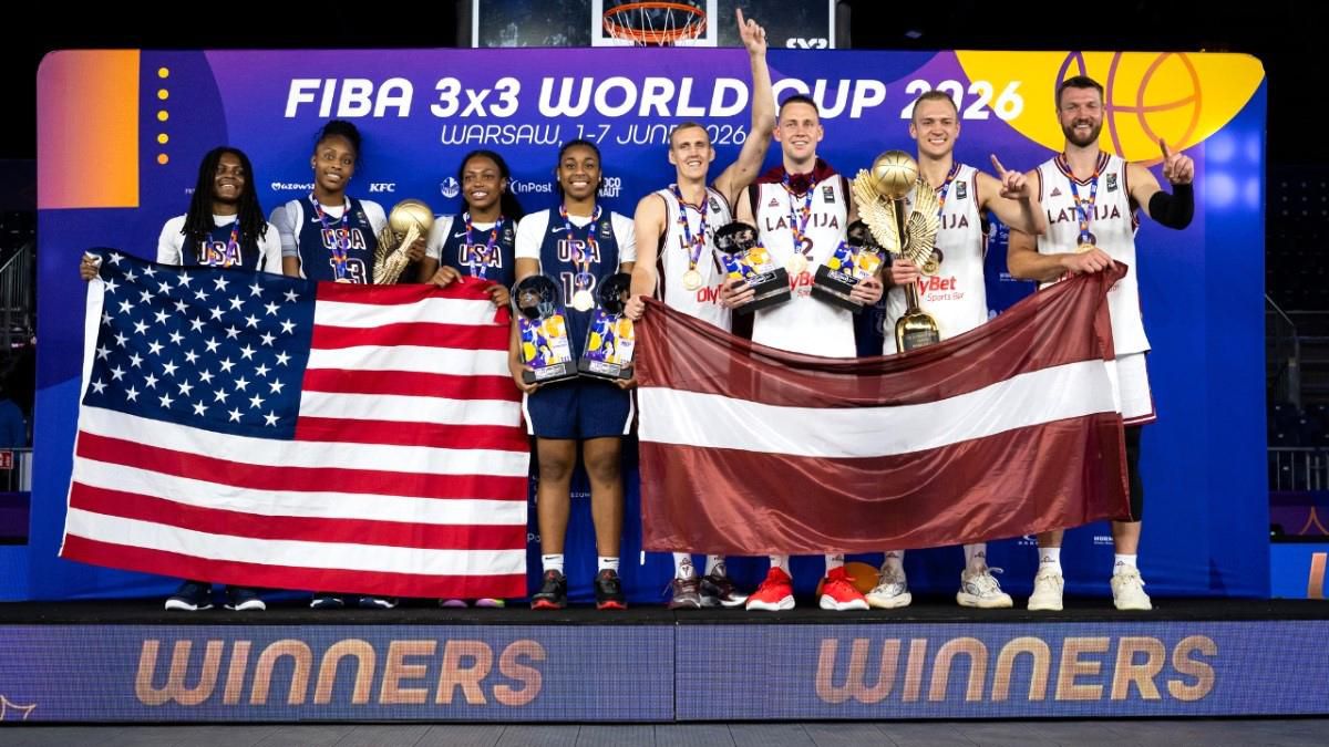 Letonya ve ABD, FIBA 3x3 Dünya Kupası 2026'da şampiyon oldu