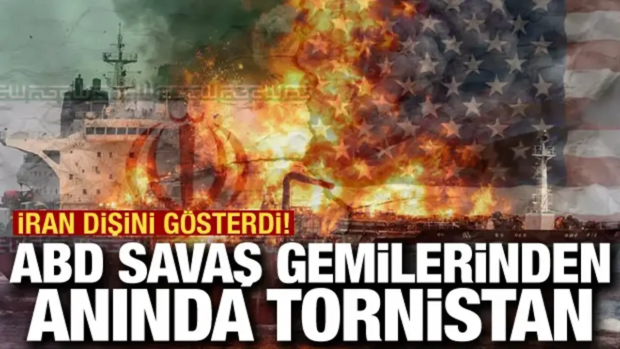 İran: ABD gemilerine uyarı ateşi açtık