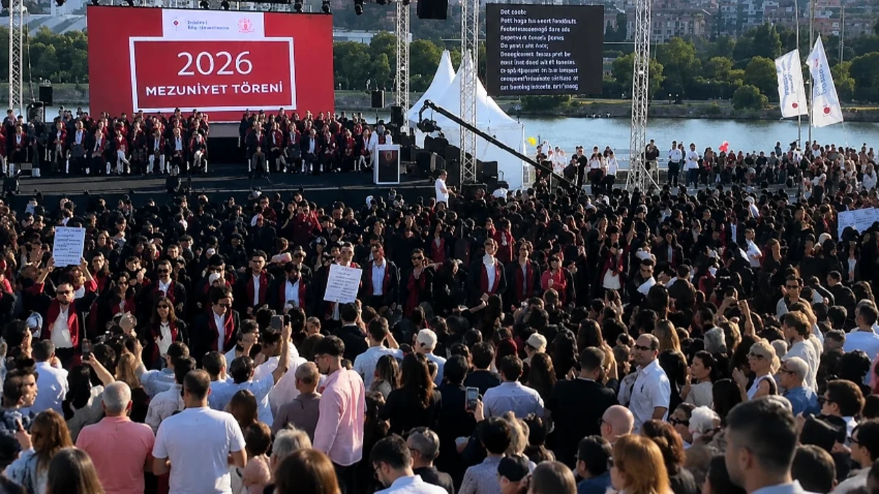 Kayyum rektörü sırt dönerek protesto ettiler: Konuşmasını tamamlayamadı!