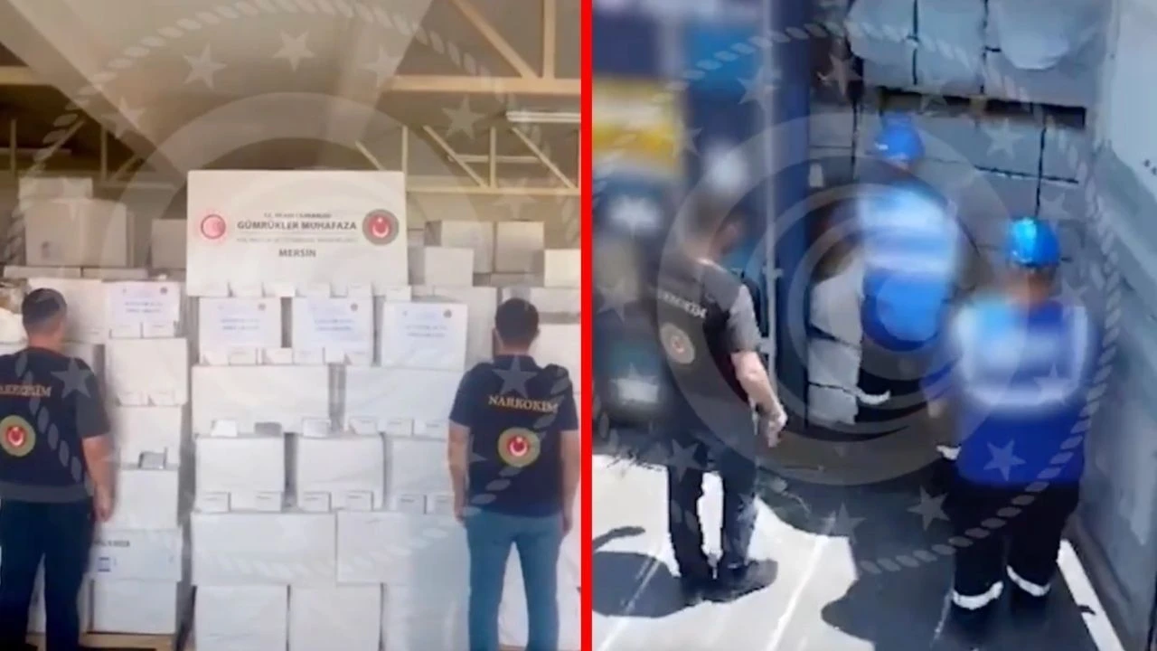 Gümrükte zehir tacirlerine dev operasyon: 8 milyar liralık uyuşturucu ele geçirildi!
