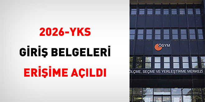 2026-YKS Giriş Belgeleri Erişime Açıldı