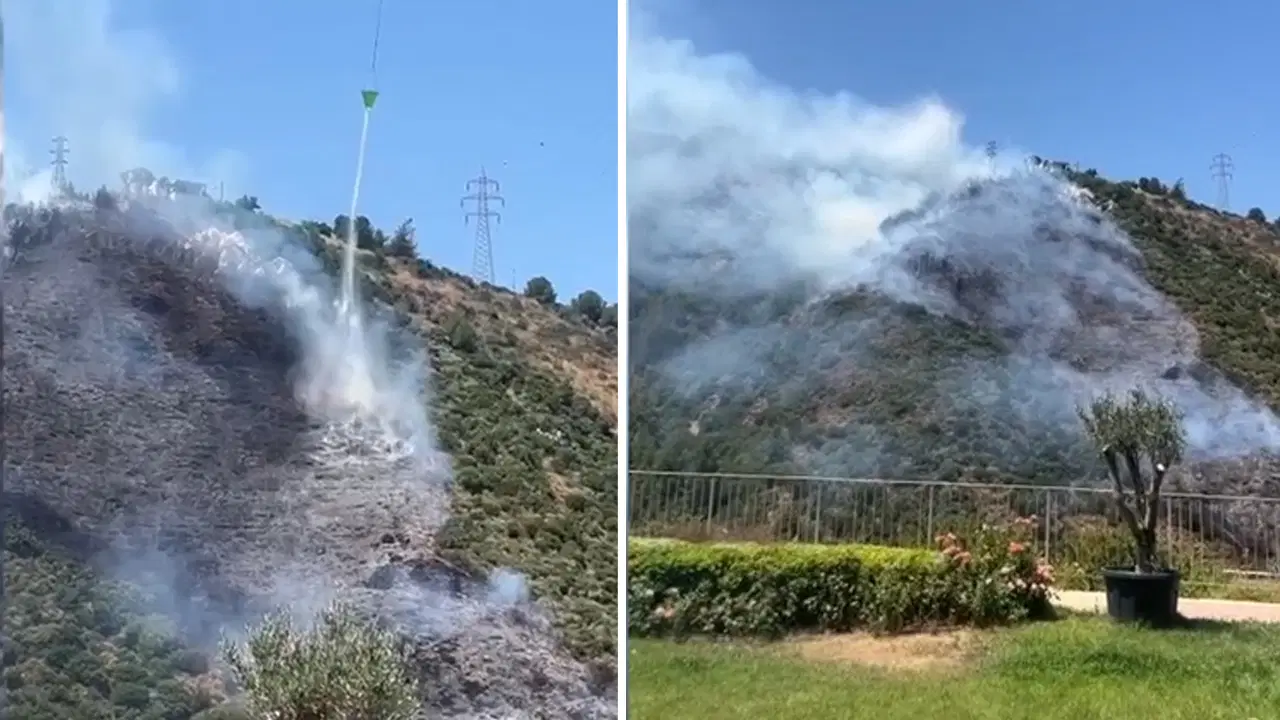 İzmir Narlıdere'de orman yangını: Ekipler sevk edildi!