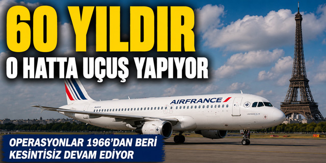 Air France, O Hattaki Uçuşların 60. Yılını Kutluyor