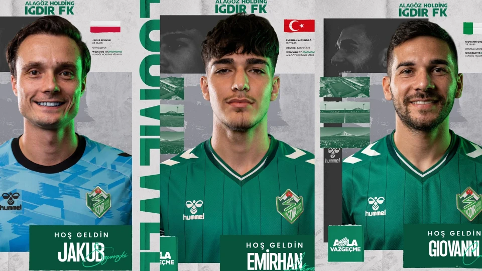 Iğdır FK'dan 4 transfer birden geldi