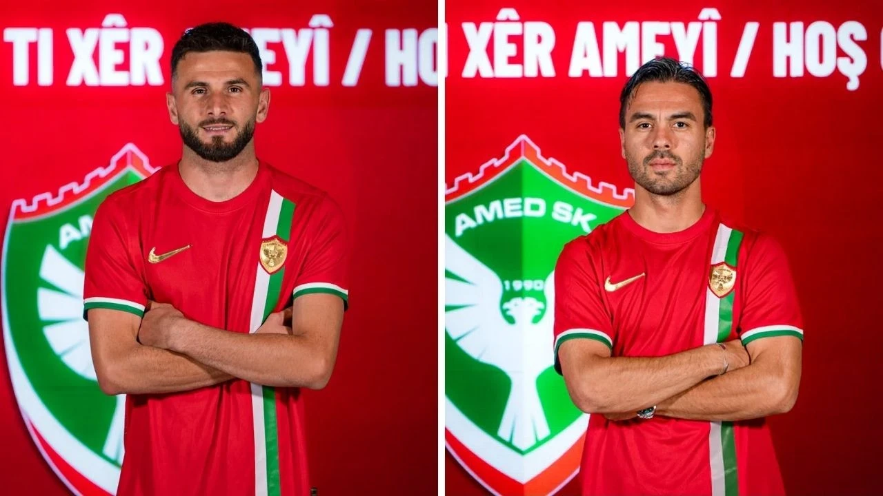 Amedspor'dan çifte transfer: Eski takımına veda etti