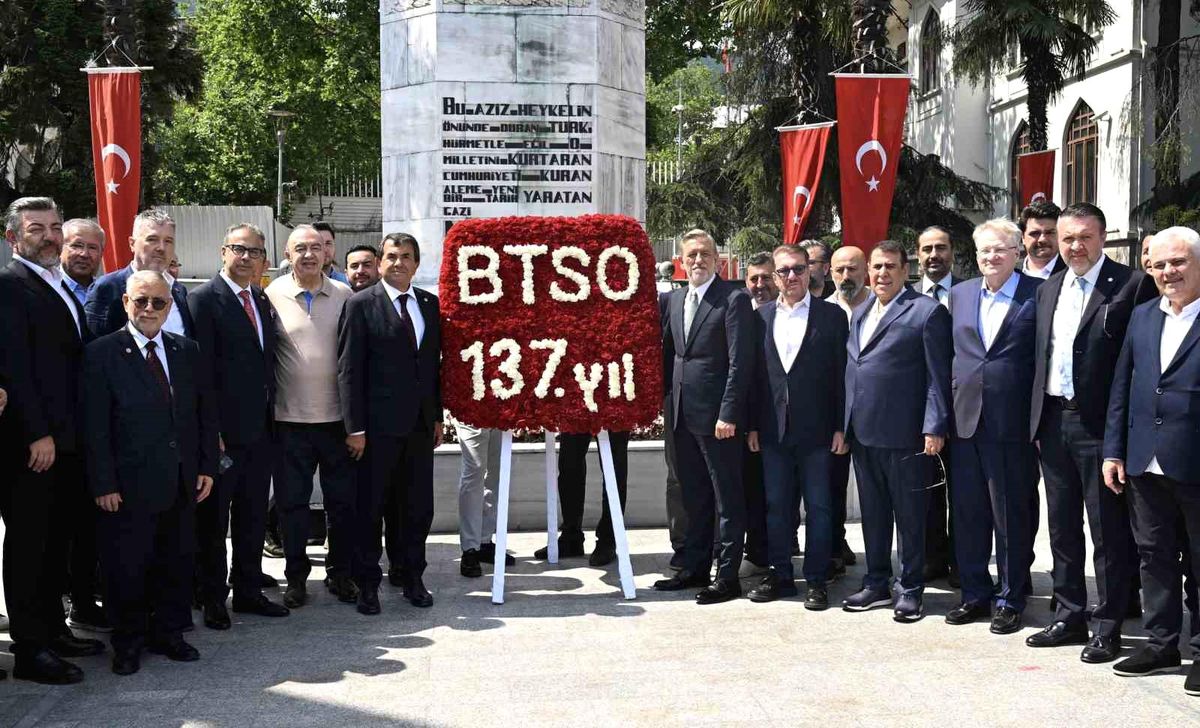 Bursa iş dünyasının çatı kuruluşu BTSO 137 yaşında