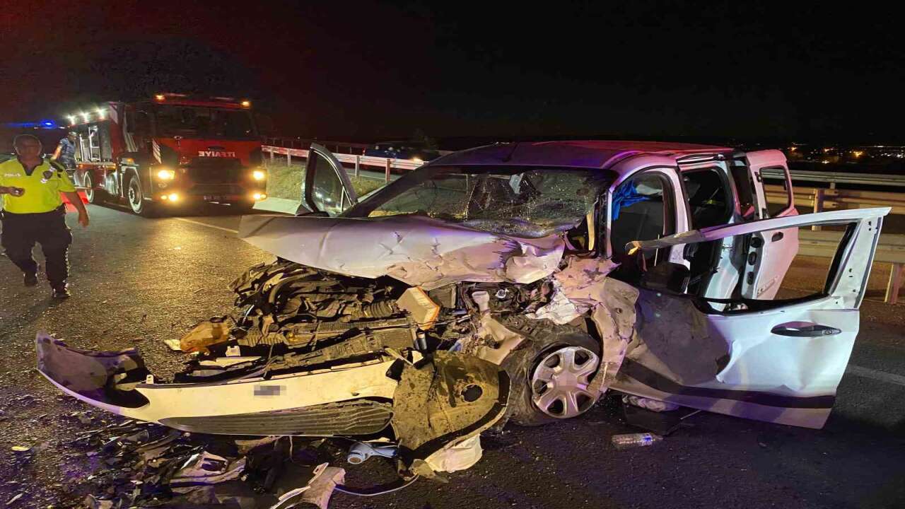 Malatya’da iki aracın çarpıştığı kazada 5 kişi yaralandı