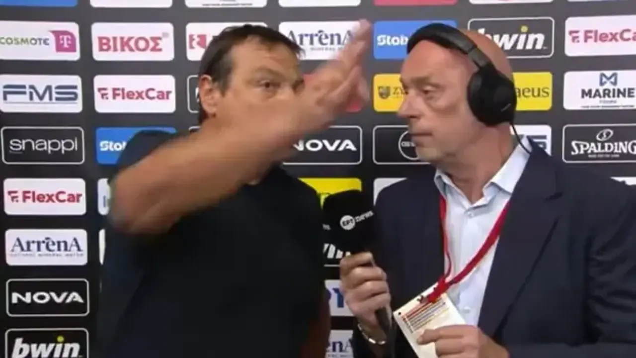 Olympiakos şampiyon oldu! Ergin Ataman çılgına döndü! Çok sert açıklamalar