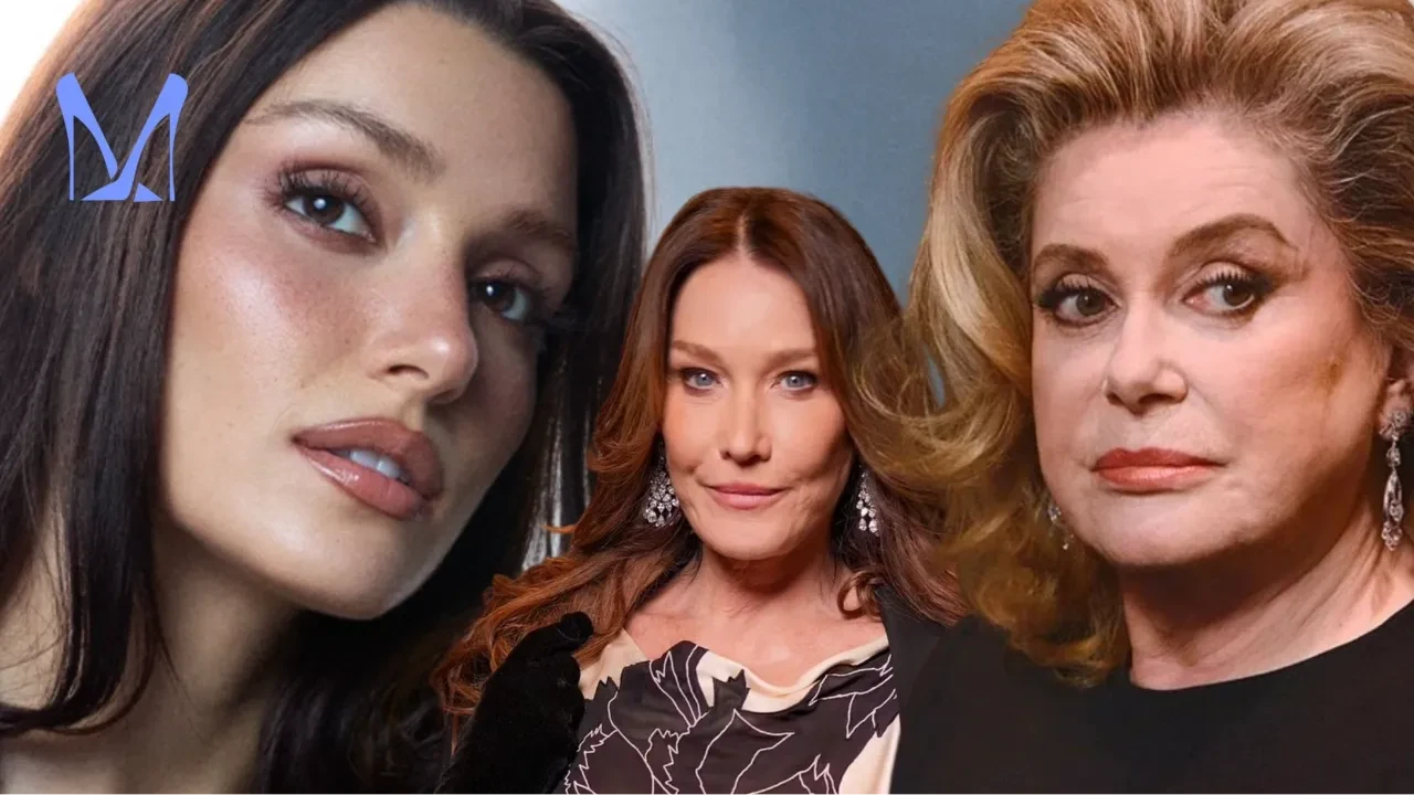 Hande Erçel'in Paris çıkarması! Carla Bruni ve Catherine Deneuve ile aynı davette
