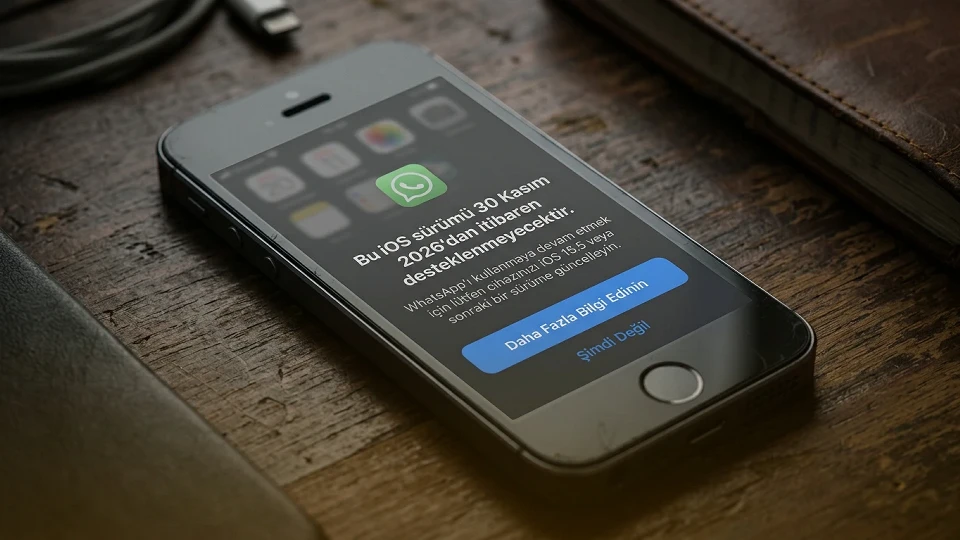 WhatsApp, 30 Kasım'dan itibaren eski iOS sürümlerine desteğini tamamen sonlandırıyor | TEKNOLOJİ HABERLERİ
