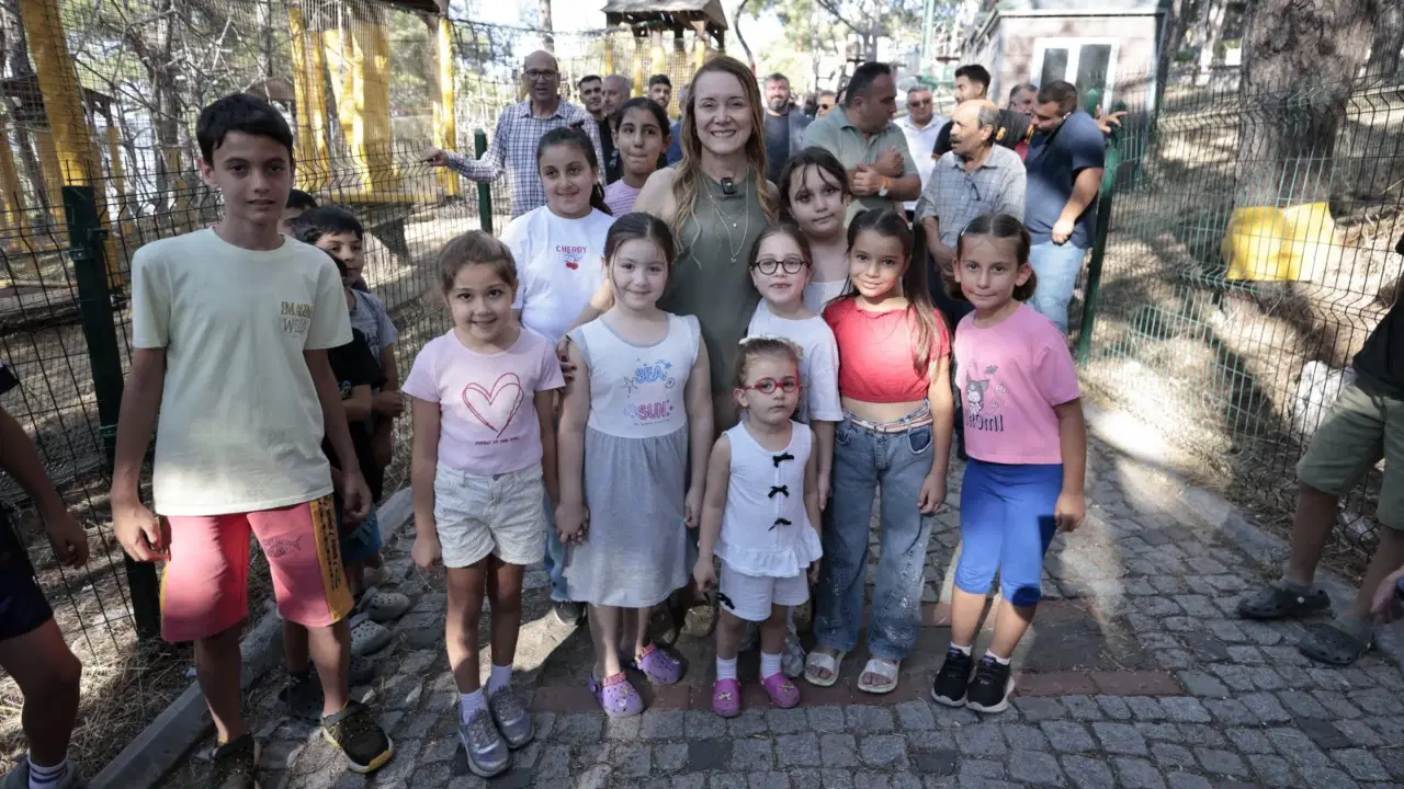 Başkan Mutlu Macera Parkı’nda çocuklarla bir araya geldi