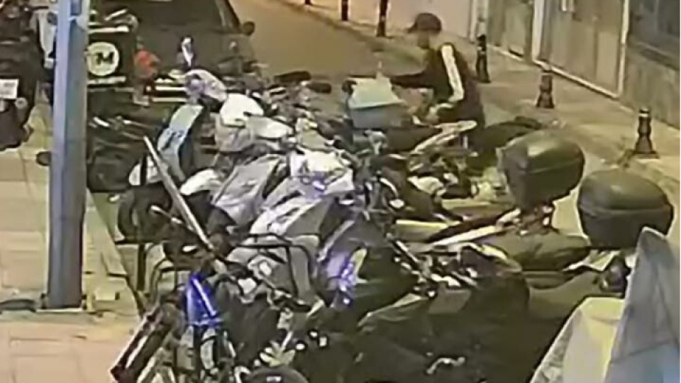Motosiklet hırsızlığı şüphelisi 120 güvenlik kamerası incelenerek yakalandı