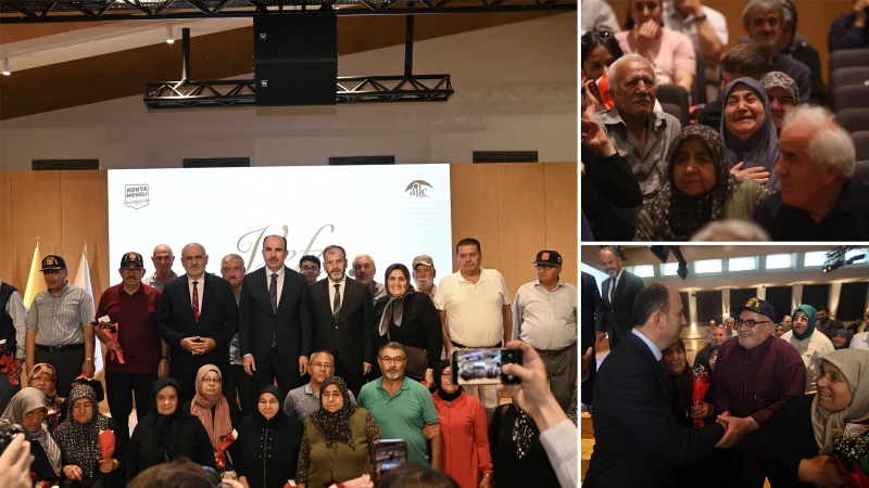 Konya Büyükşehir'in 'Vefa umresi' çekilişinde duygu dolu anlar