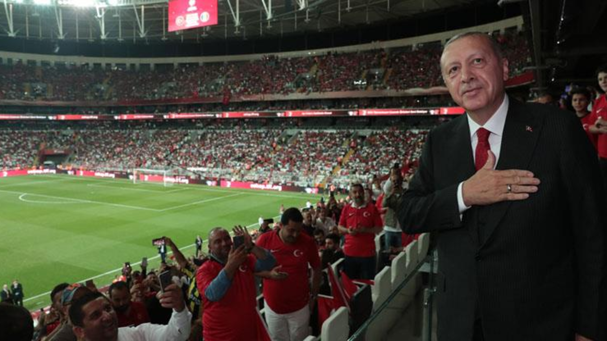 Erdoğan'dan A Milli Takıma mesaj: Yeni bir destan yazacağız