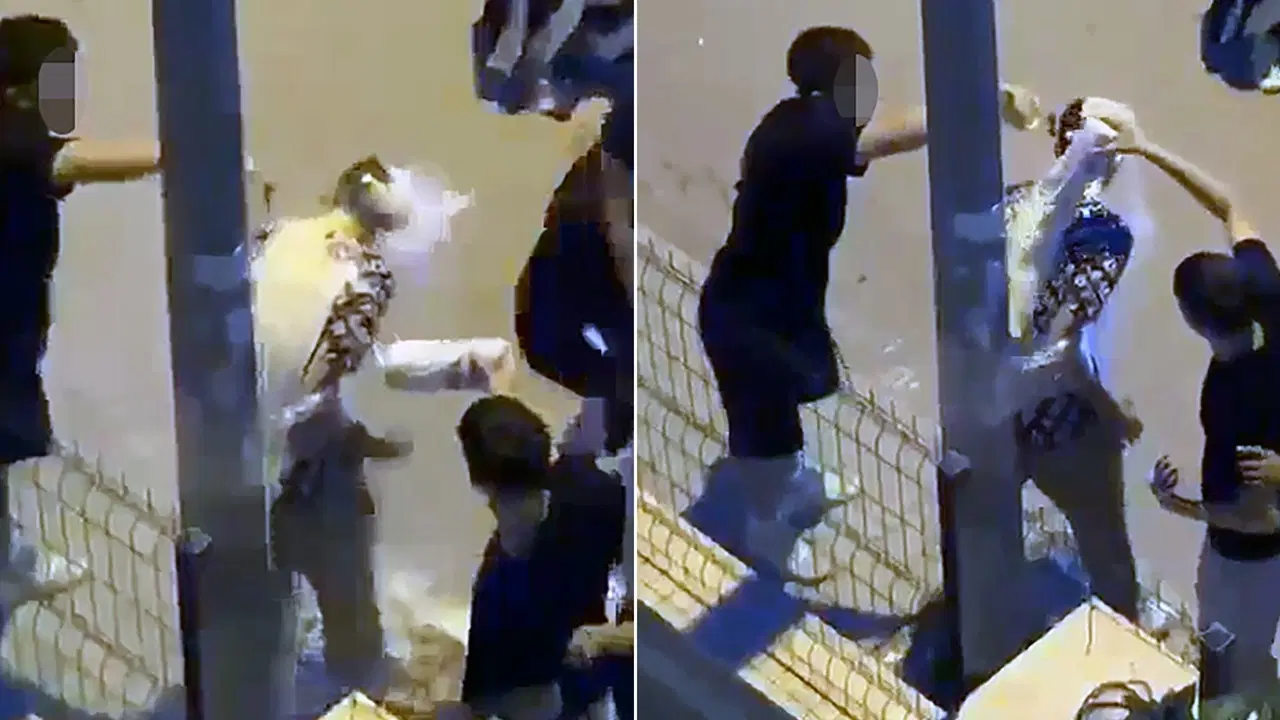 Adana'da akran zorbalığı! Arkadaşlarını direğe bağlayıp, un ve yağ döktüler