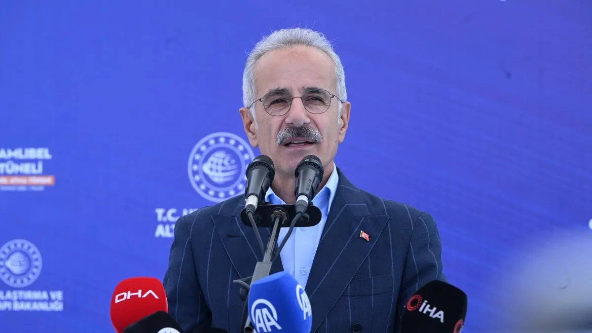 Çamlıbel Tüneli ile 13 keskin viraj tarih olacak! Bakan Uraloğlu açıkladı: Seyahat süresi 5 dakikaya düşecek